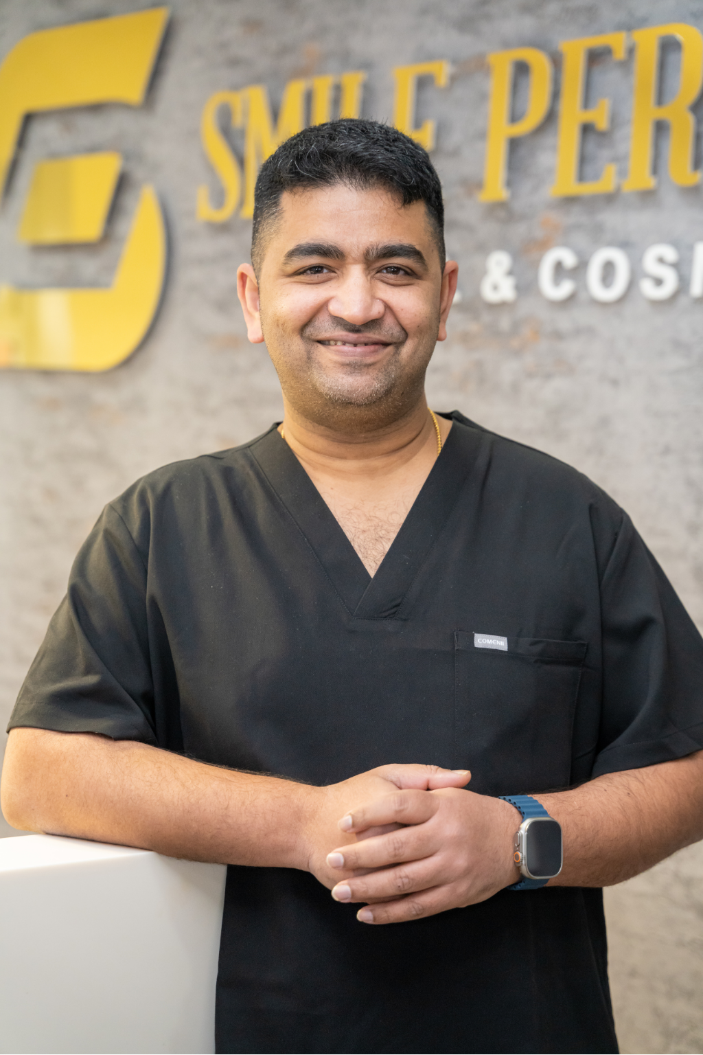 Dr Juttes Pallipatt, dentist at Smile Perfections in Oadby