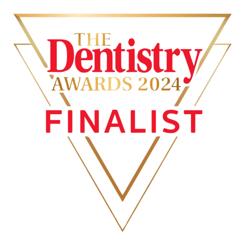 The Dentistry Awards 2024 finalist badge